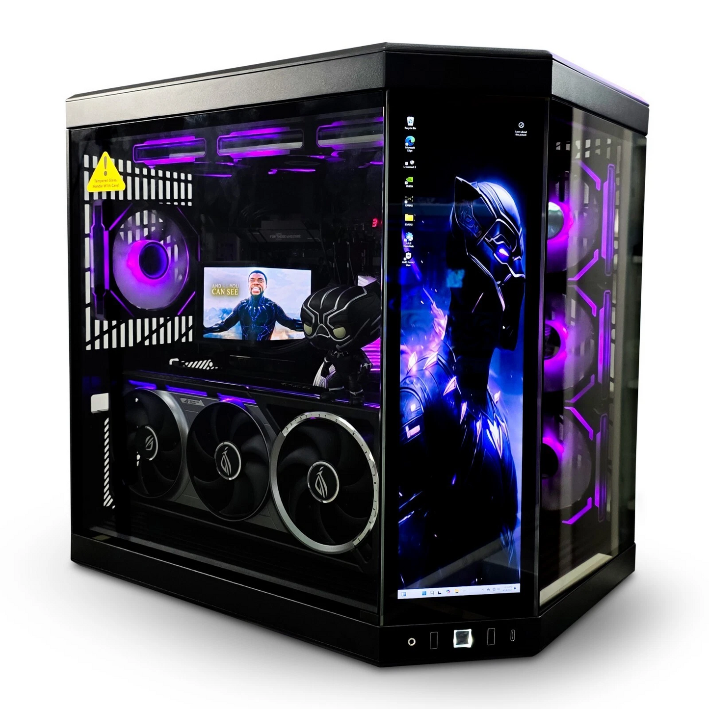 Share NEW BlazingTechEX Y70 Max Ryzen 9 9950X3D RTX 5090 64GB 4TB LCD